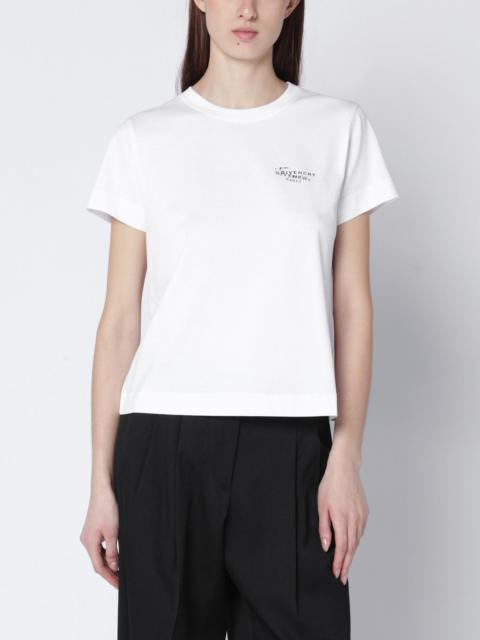 White T-shirt with logo print