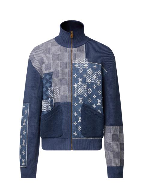 Zip Up Patchwork Tracktop