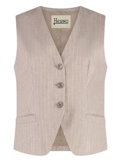pinstripe waistcoat