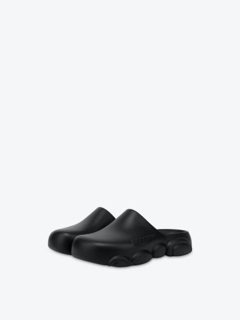 TEDDY SOLE RUBBER MULES