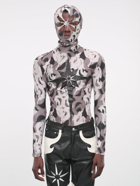 Pattern Mask Tight Tee