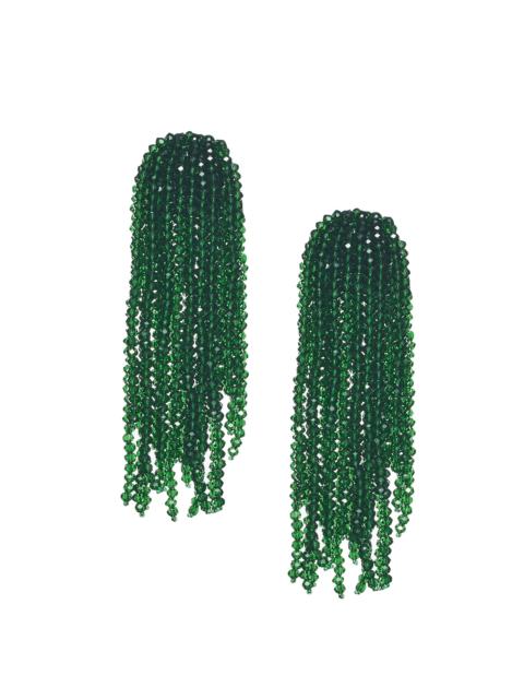 FOUNTAIN EARRINGS - EMERALD