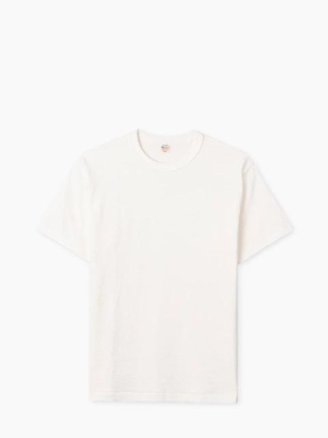 WAREHOUSE & CO. LOT 4601 PLAIN T-SHIRT OFFWHITE