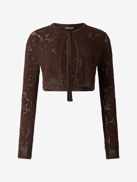 Crochet Effect Crop Top