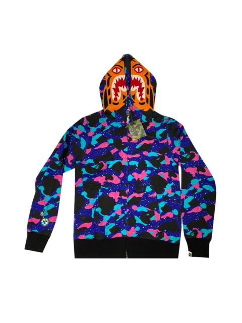 A BATHING APE　BAPE A BATHING APE® BAPE x Kid Cudi Tiger Full Zip Hoodie 'Navy' - 1G73