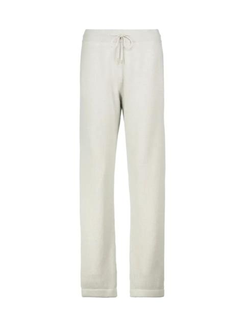 Loro Piana Stella Alpina cashmere and silk sweatpants | REVERSIBLE