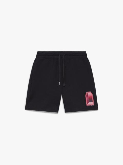 Black L'Arche Sweatshorts | Casablanca Paris