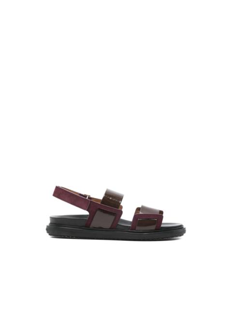 strap leather sandals