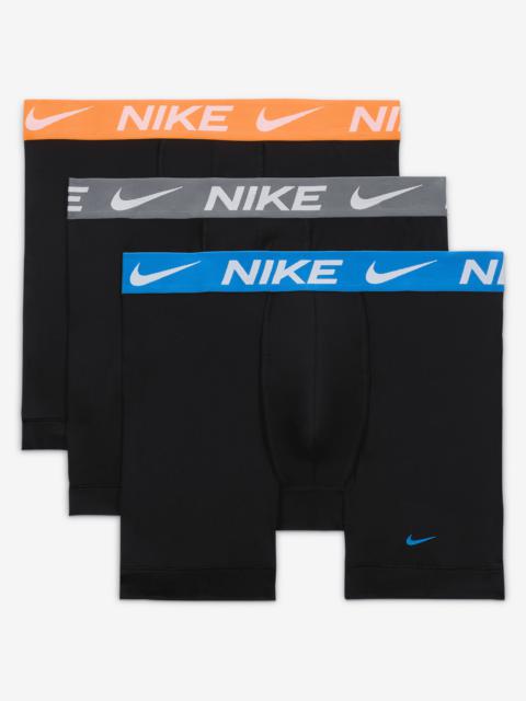 Nike Dri-FIT Essential Micro Men's Boxer Briefs (3-Pack)