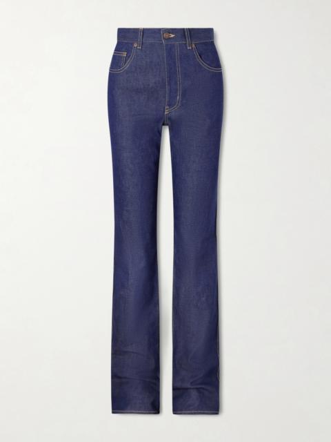 High-rise Slim-leg Jeans