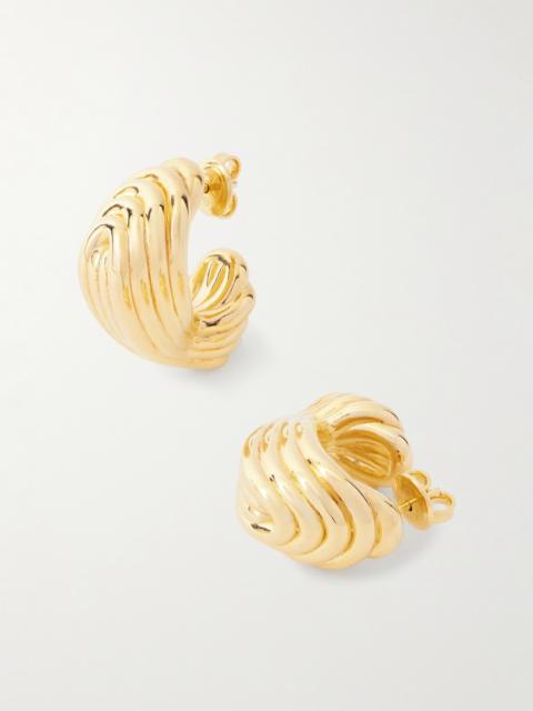 Gold-plated Hoop Earrings