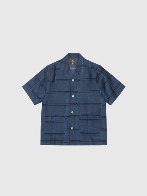 PLAID JACQUARD CABANA SHIRT