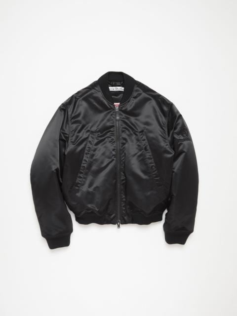 Bomber jacket logogram - Black