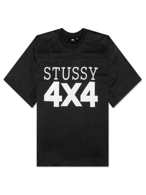 4X4 MESH FOOTBALL JERSEY - BLACK