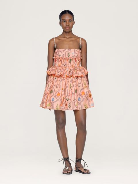 Salvador Encaje Mini Dress