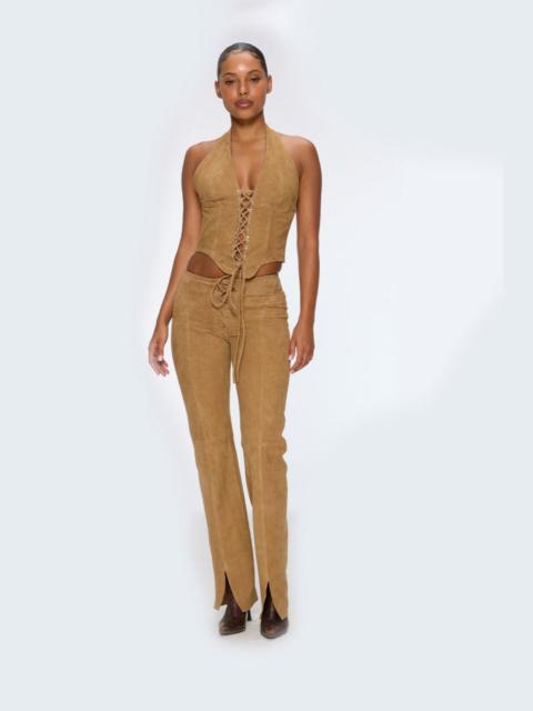 ELEMENT PANT - TAN SUEDE