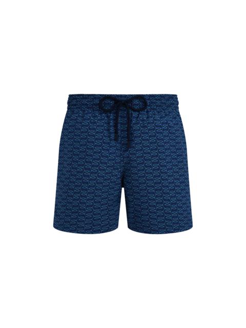 Men Wool Swim trunks Fish Net