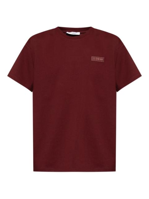 logo-patch cotton T-shirt