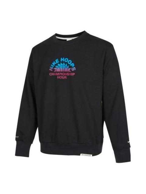 Nike Standard Issue Sports Sweatshirt_x000D_ Men s Black DJ3025-010