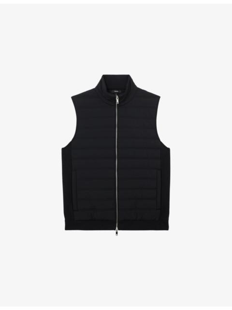 Newford Zip-Through Stretch-Woven Gilet