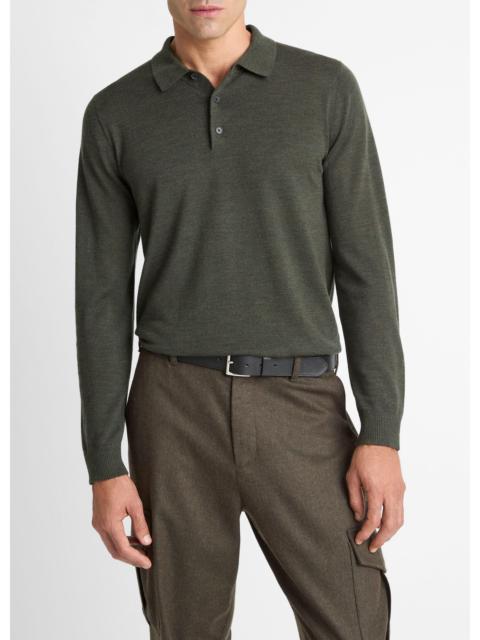 Wool Polo Sweater