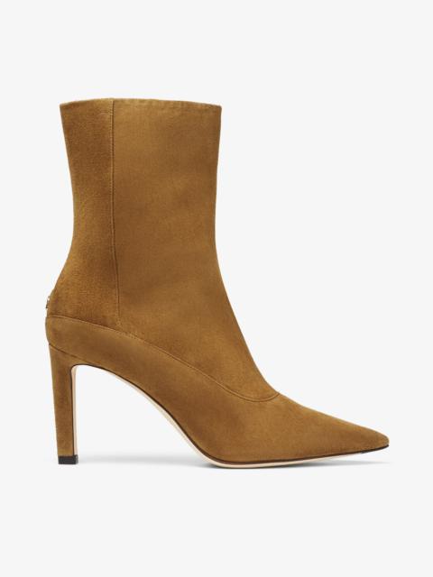 Mavie 85
Caper Green Suede Ankle Boots