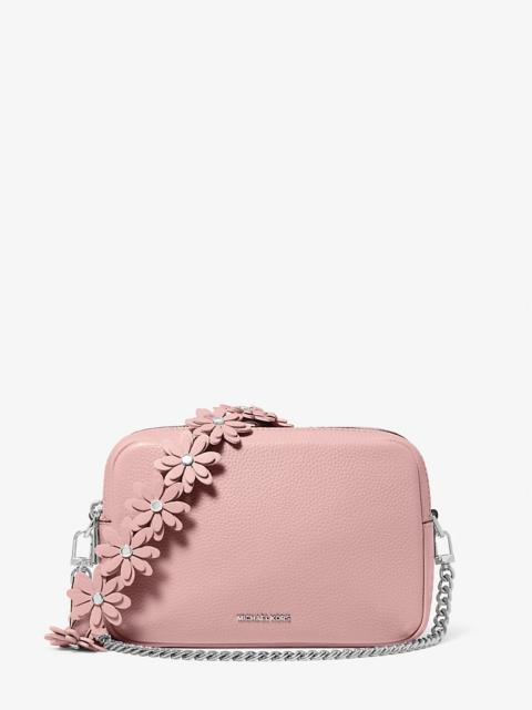 Bryant Medium Pebbled Leather Camera Crossbody Bag