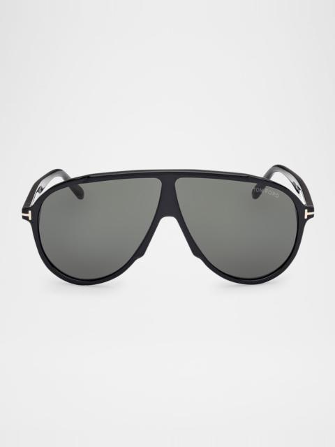 Men's Vladimir Acetate Aviator Sunglasses
