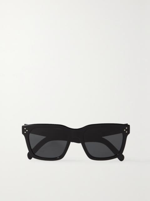 Oversized Square-frame Acetate Sunglasses