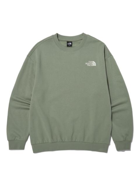 THE NORTH FACE Logo Essential Sweater 'Green' NM5MN91C