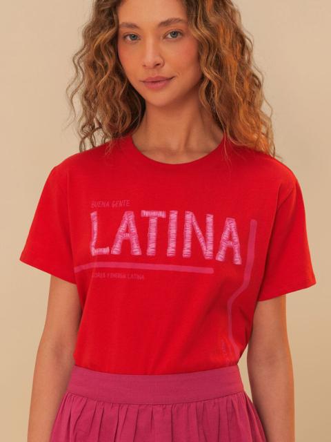 Red Latina T-Shirt