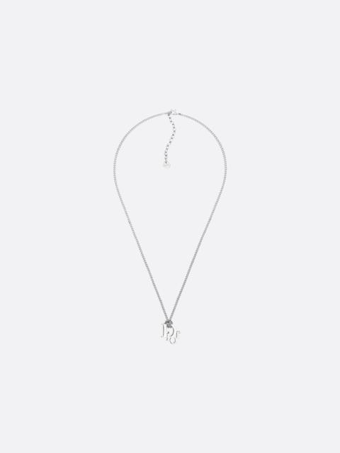 Dior Oblique Pendant Necklace
