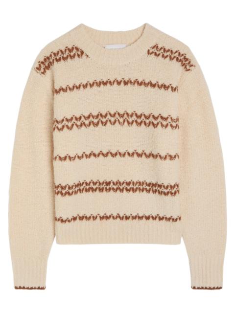 Isabel Marant étoile Roxane Embroidered Wool-blend Jumper