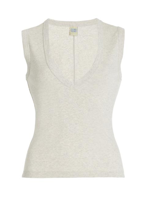 Dewi Organic Cotton Tank Top grey