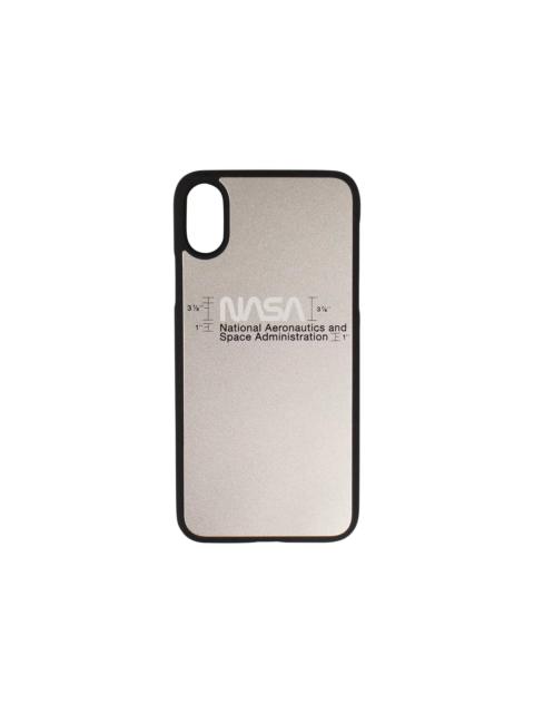 Heron Preston NASA iPhone XS Cover 'Silver/Multi'
