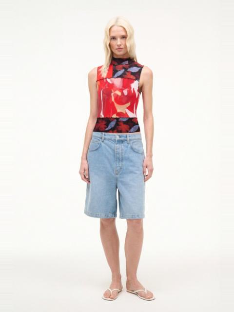 STAUD RUBY TOP RED ZONE MULTI