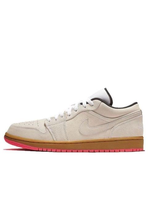 Air Jordan 1 Low 'White Gym Yellow' 553558-119