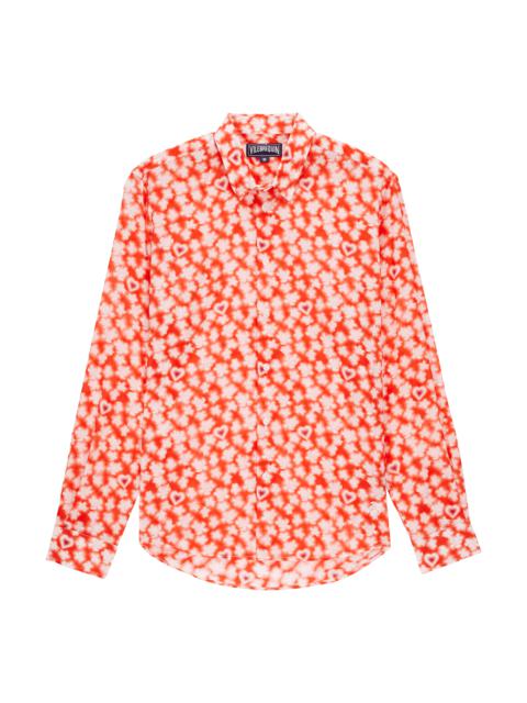 Unisex Cotton Voile Summer Shirt Attrape Coeur