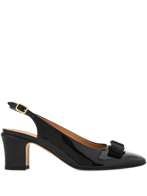 Ferragamo 50mm Vara Bow-detail Slingback Pumps