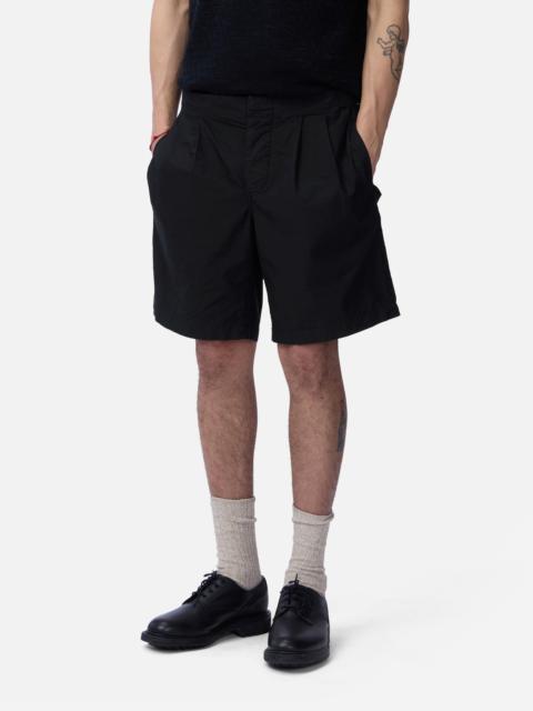 Safari Shorts - Black Poplin
