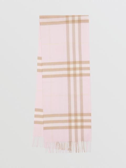The Classic Check Cashmere Scarf