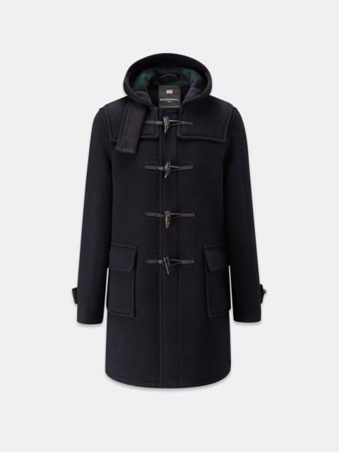 Men's Morris Duffle Coat Navy Black Watch