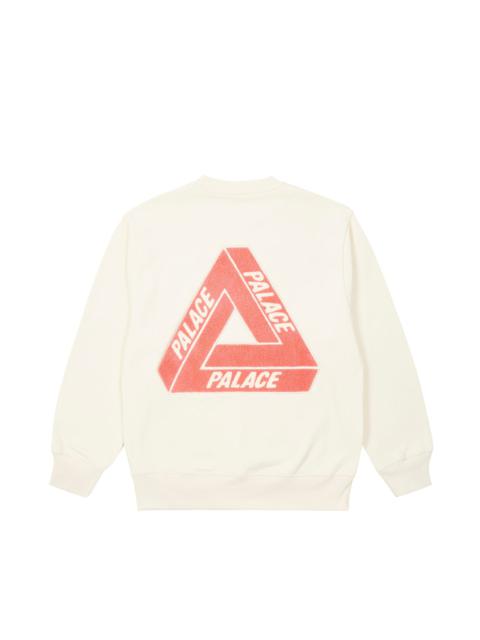 FLEECE TRI-FERG CREW SOFT WHITE