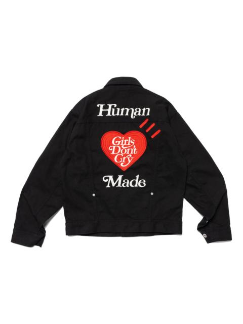 Human Made x Girls Don't Cry Work Jacket Black
