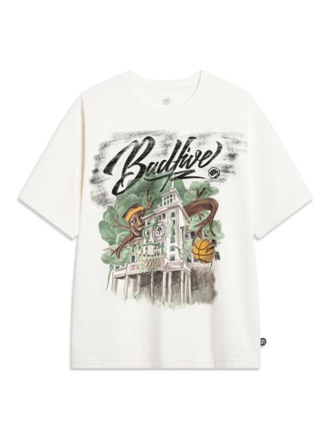 Li-Ning BadFive Short Sleeve T-shirt 'White' AHST509-1