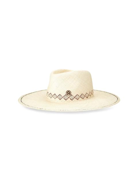 Roy wide-brim fedora hat