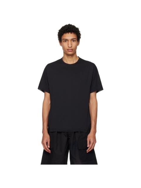 Black Running Short Sleeve T-shirt