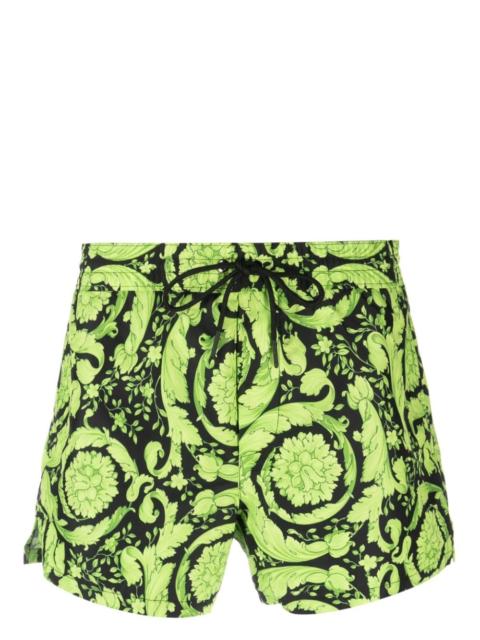 Barocco-print swim shorts
