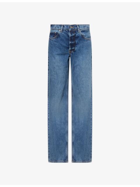 Hugh Wide-Leg Denim Jeans