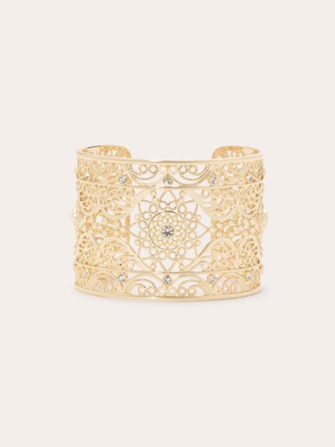 Laya Medallion Cuff Bracelet